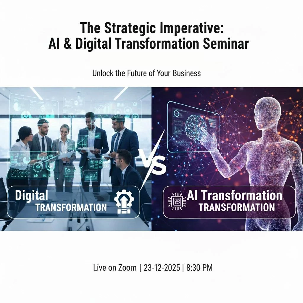 التحول الرقمي والتحول إلى الذكاء الاصطناعي في المؤسسات